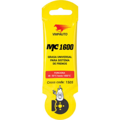 MC 1600 multipurpose bentonite caliper grease